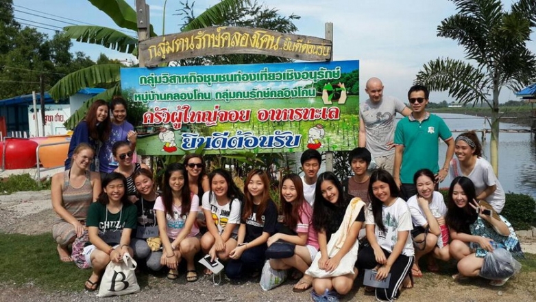 A volunteer activity - the Mangrove planting trip