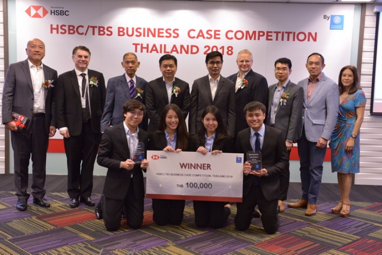BBA Chula won HSBC/TBS Business Case Competition 2018