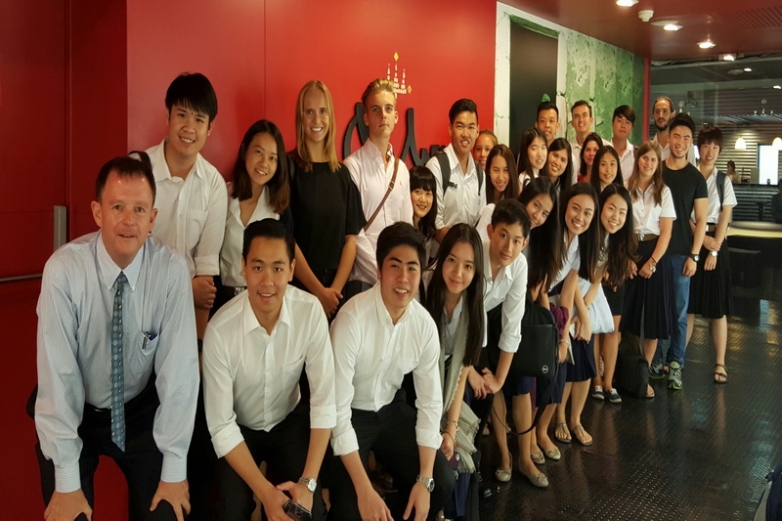 IMC class visit to Ogilvy and Mather Ad Agency