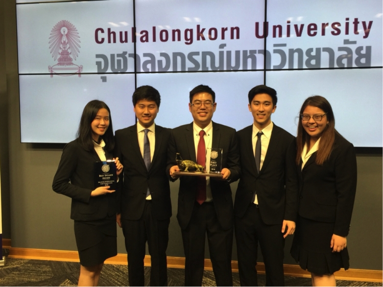BBA Chula won first place at Heavener International Case Competition (HICC) 2018, University of Florida
