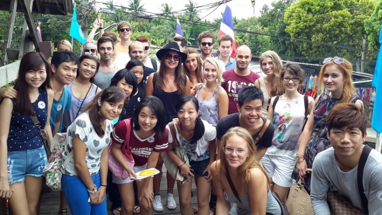 Cultural Trip for BBA Exchange Students in Fall Semester 2014