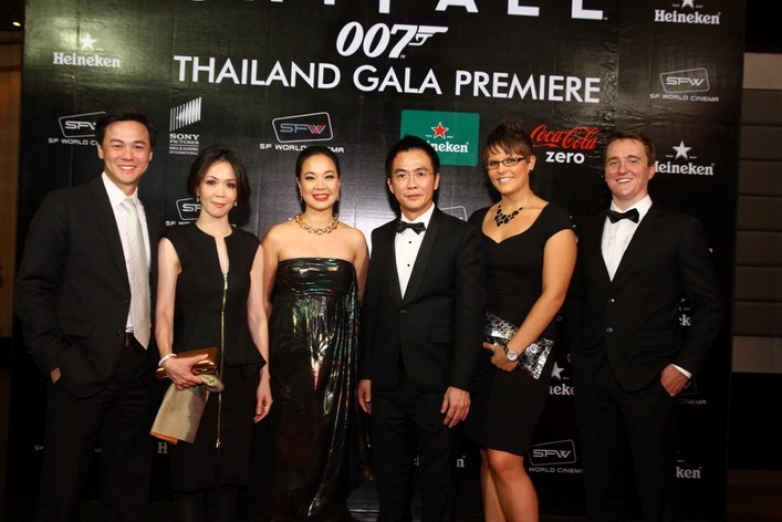 MKT Strategy - the James Bond 007 Skyfall Gala Premier Thailand