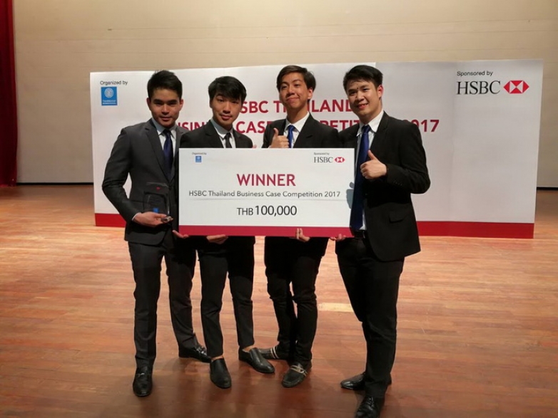BBA Chulalongkorn University emerges as national champions at HSBC Case Competition Thailand 2017